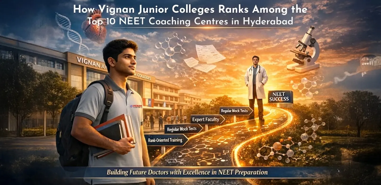 How Vignan Junior Colleges Ranks Among the Top 10 NEET Coaching Centres in Hyderabad